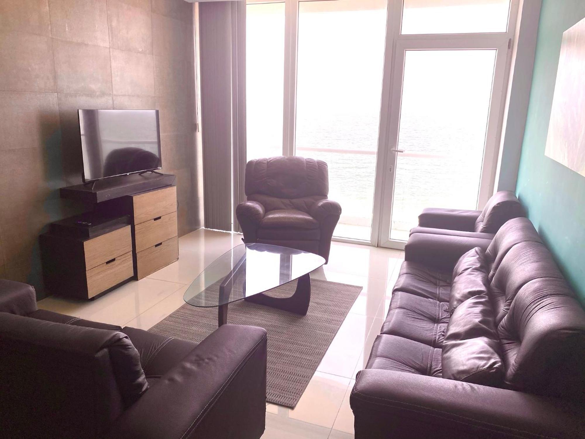 Vista A Playa Con Alberca En Blvd Principal Frente Al Mar 3hab Apartamento Boca del Río