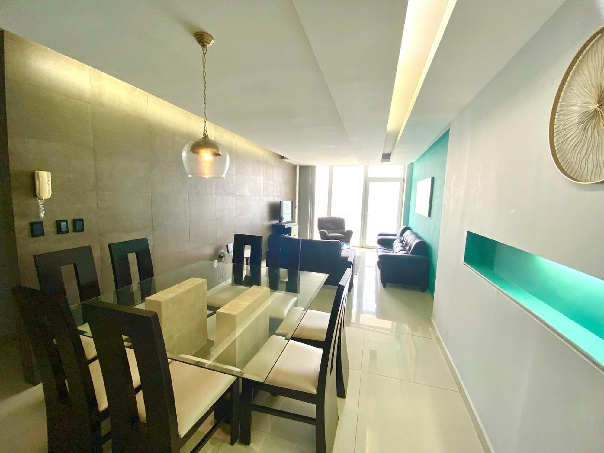 Apartamento Vista A Playa Con Alberca En Blvd Principal Frente Al Mar 3hab Boca del Río